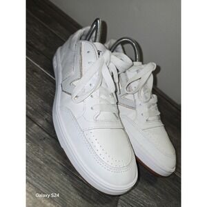 Vans ComfyCush 721356 Sneaker Athletic White Unisex Adults 7.5M/9W Leather